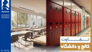 تفاوت کالج و دانشگاه در چیست؟