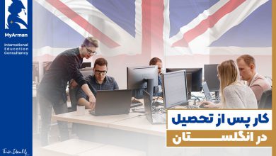 کار بعد از تحصیل در انگلستان